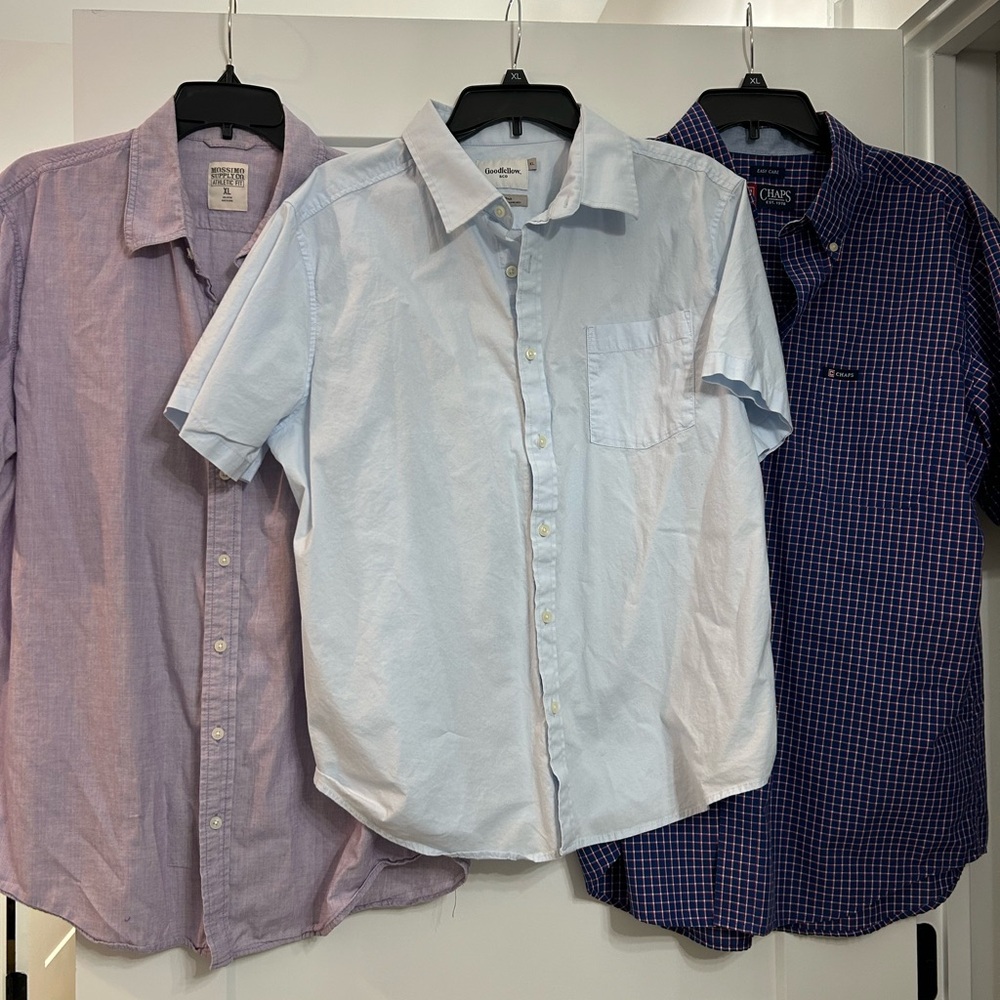 Men’s Short Sleeve Button Downs